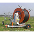 Intelligent watering hose reel irrigation system